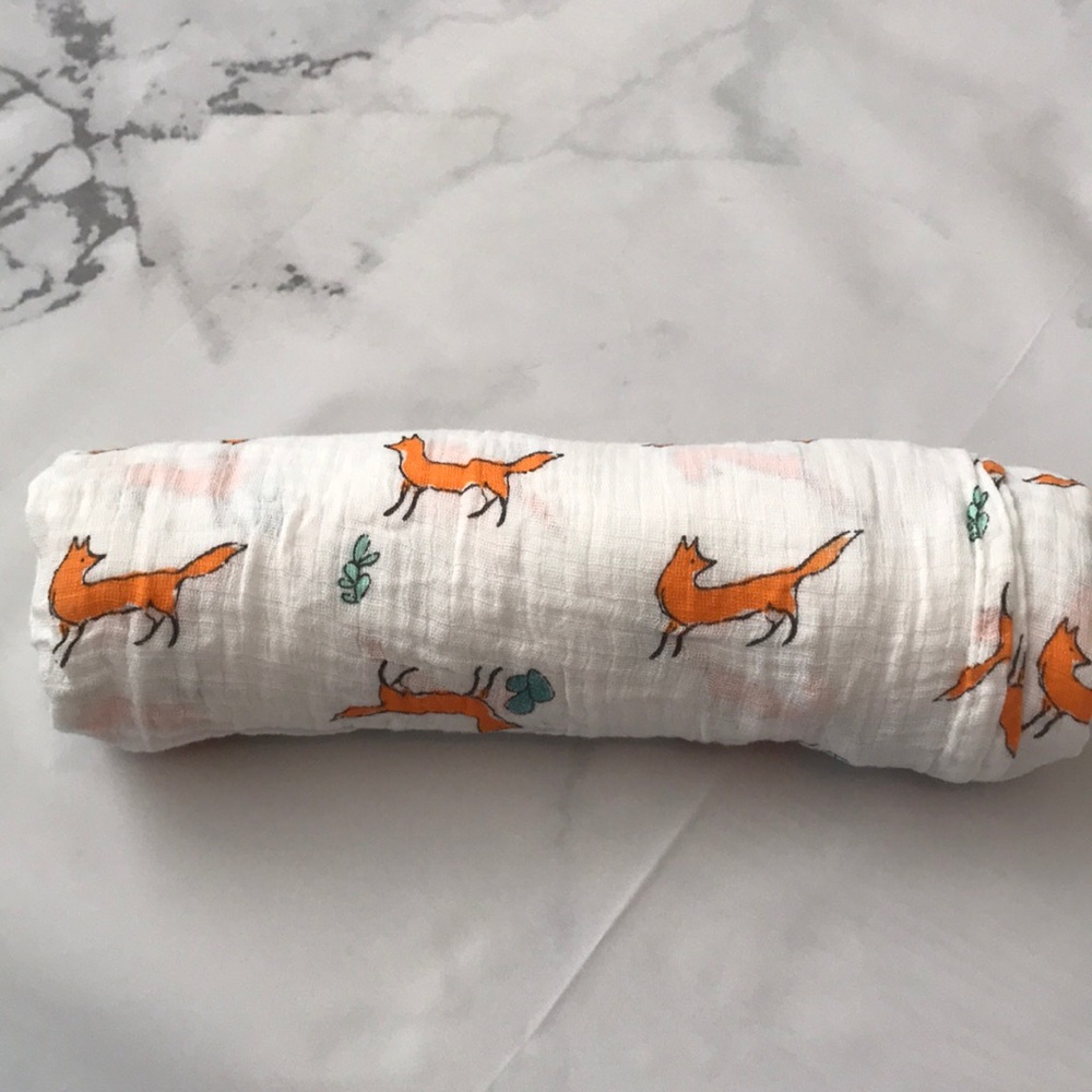New Aden and Anais Fox Swaddle